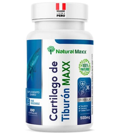 Naturalmaxx® Cartilago de tiburon 500 mg 100 capsulas