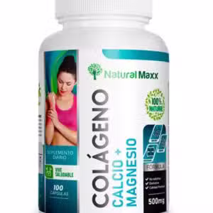 Naturalmaxx®Colageno hidrolizado calcio + magnesio 100 capsulas