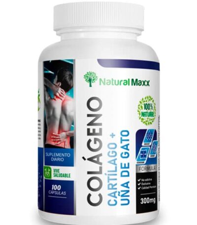 Naturalmaxx®Colageno hidrolizado cartilago + uña de gato 100 capsulas
