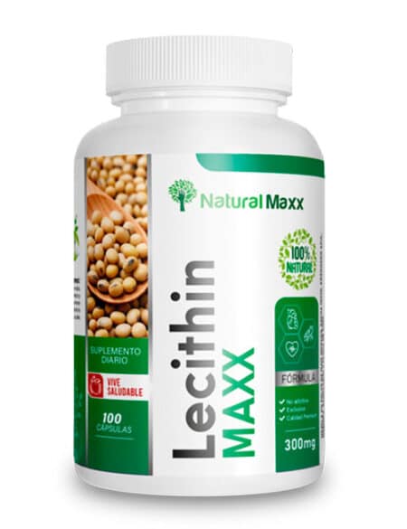 lecitina de soya 100 capsula naturalmaxx