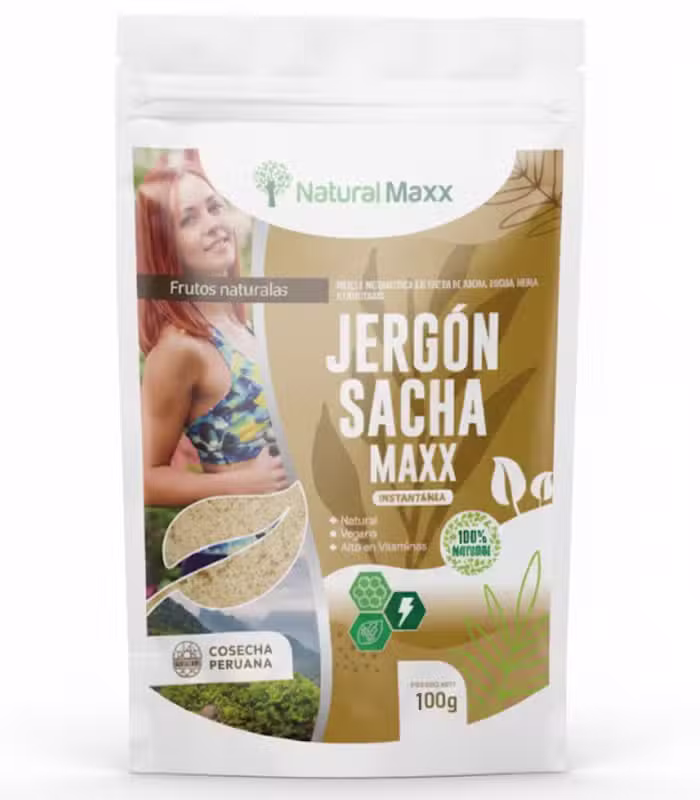 sacha-jergon-100gr--naturalmaxx Naturalmaxx®Harina de sacha jergón ziplock - Imagen 1