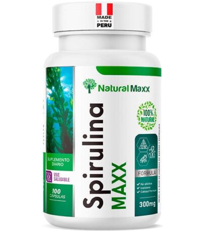 Naturalmaxx® Espirulina 500 mg 100 capsulas