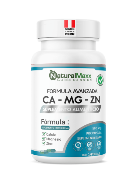 Naturalmaxx® Calcio magnesio zinc 100 capsulas
