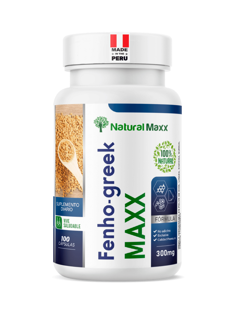 Naturalmaxx® fenugreek (fenogreco) 100 capsulas