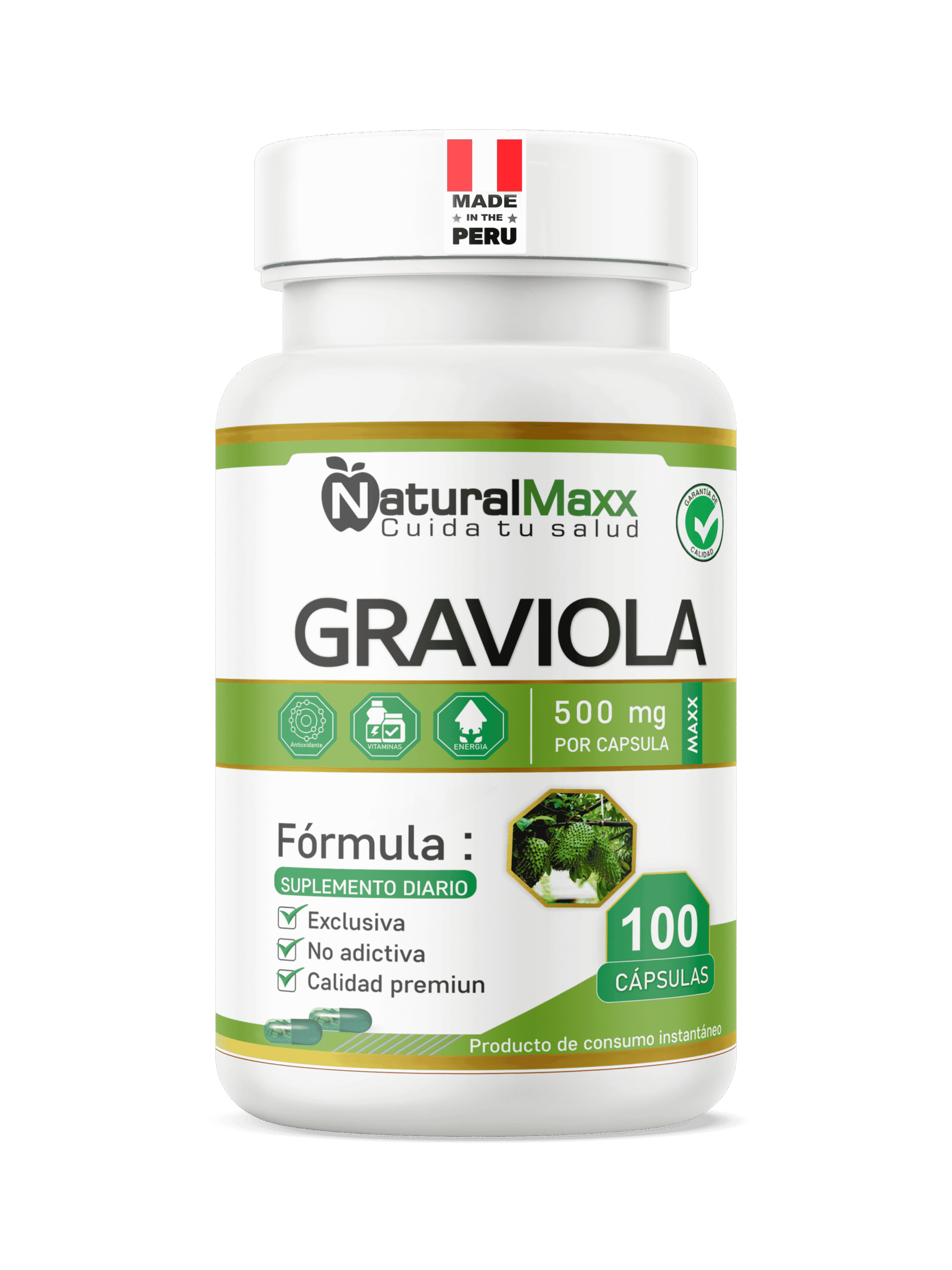 GRAVIOLA capsulas Naturalmaxx® Graviola maxx capsulas
