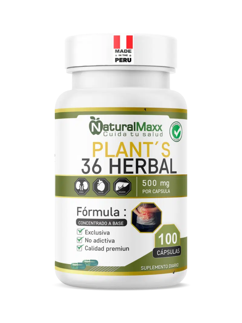 Naturalmaxx®Plant 36 herbal 100 capsulas