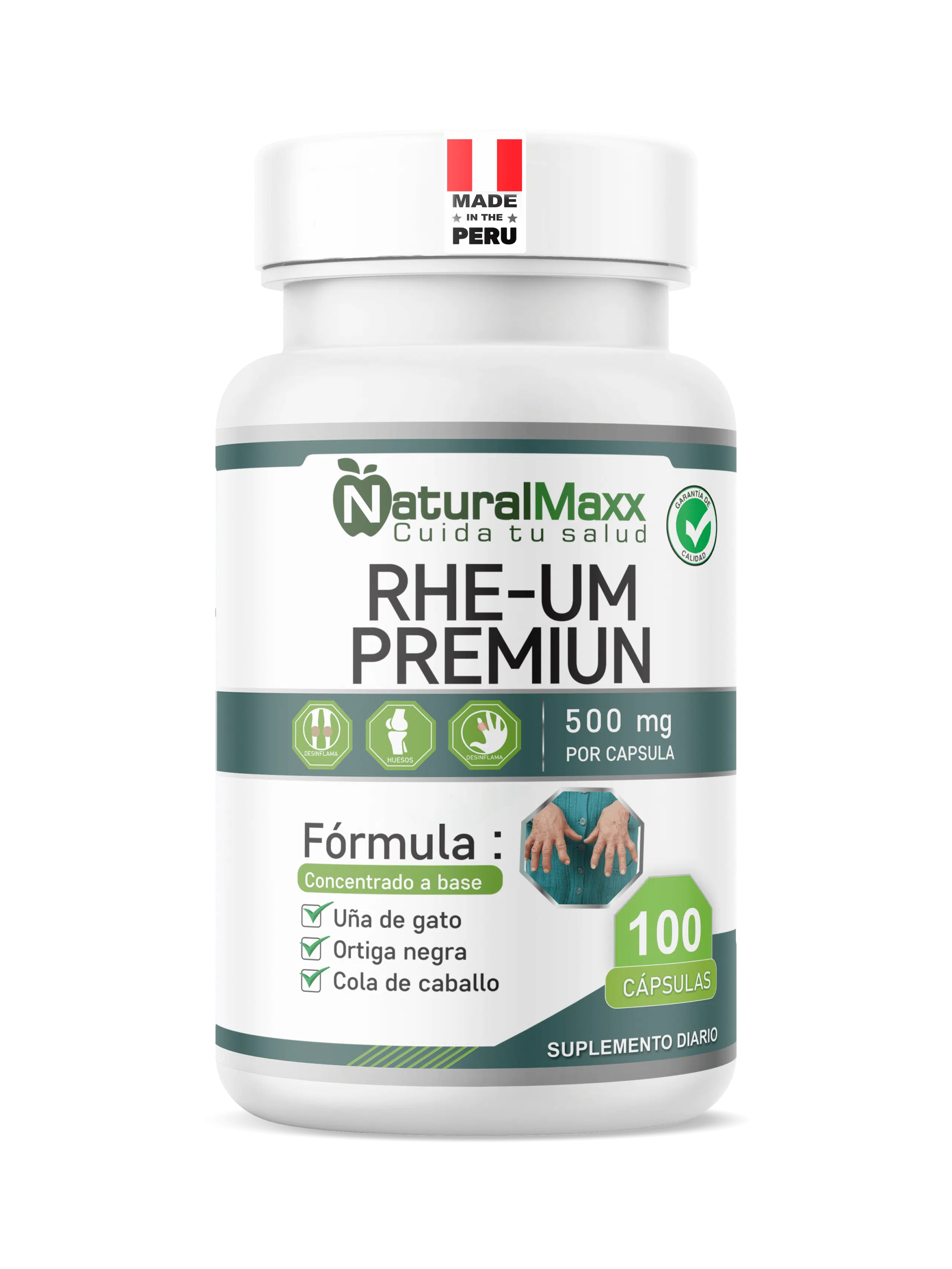 Naturalmaxx® Rhe - um premiun 100 capsulas