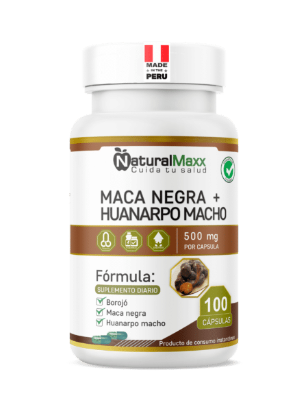 Naturalmaxx® Maca + huanarpo macho capsulas