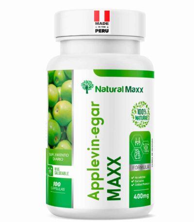 vinagre de manzana naturalmaxx en capsulas