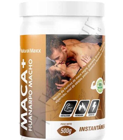 Naturalmaxx®Harina de huanarpo + maca negra pote 500 gr