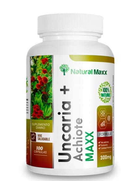 Naturalmaxx® Uña de gato + achiote 100 capsulas