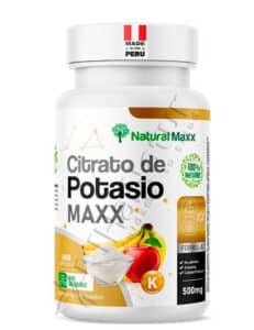 citrato de potasio maxx capsulas