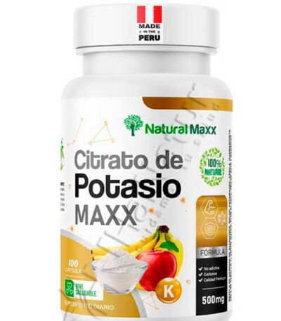citrato de potasio maxx capsulas