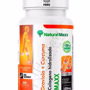 colageno hidrolizado + curcuma + graviola