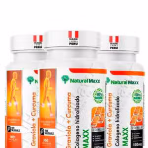 Pack de 3 Colageno + Curcuma + Graviola