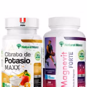 Pack Duo Citrato de potasio + Citrato de magnesio 100 capsulas Naturalmaxx®