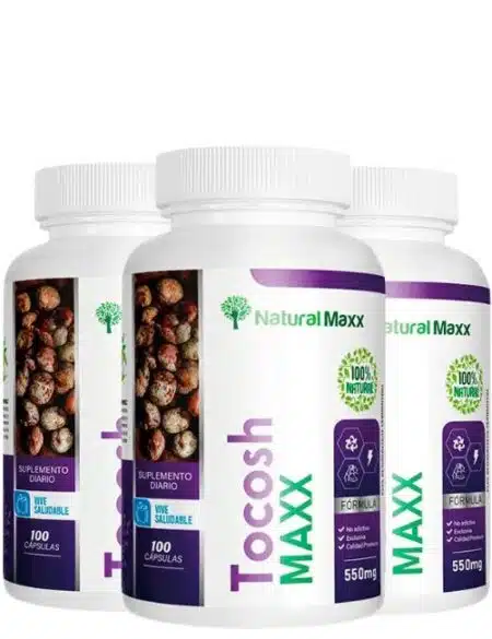 Pack de 3 Tocosh 500 mg 100 capsulas Naturalmaxx®