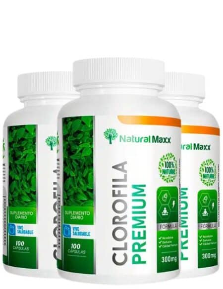 Pack de 3 Clorofila 100 capsulas Naturalmaxx®