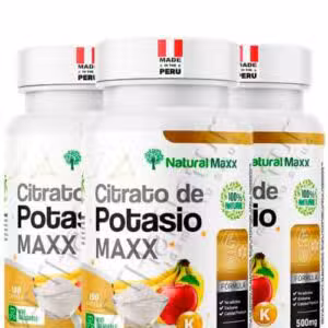 Citrato de potasio 100 capsulas Naturalmaxx®