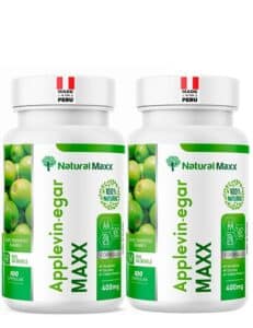 Pack Duo APPLE VINAGER(vinagre de manzana) 100 capsulas Naturalmaxx®