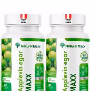 Pack Duo APPLE VINAGER(vinagre de manzana) 100 capsulas Naturalmaxx®
