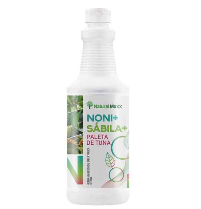 EXTRACTOS-NONI-SABILA-HERBAL-NATURALMAXX Naturalmaxx® Noni + sabila + Penca de tuna