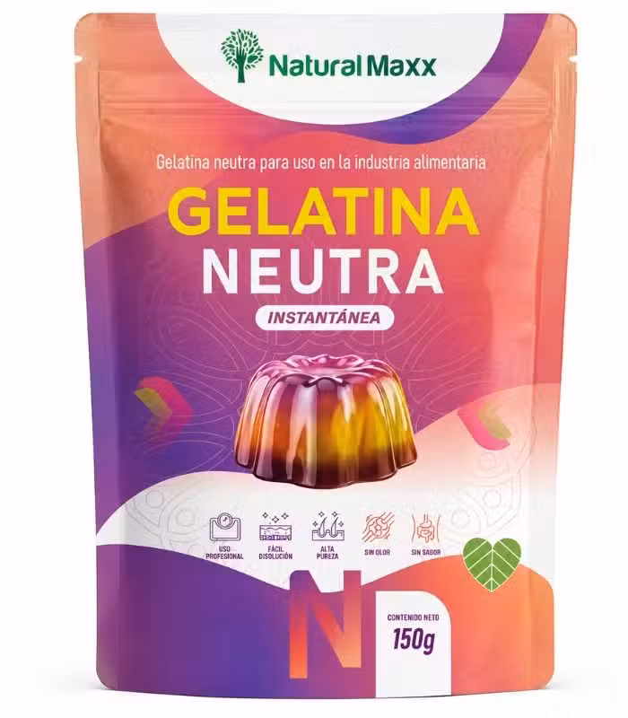 gelatina sin sabor pote 100gr